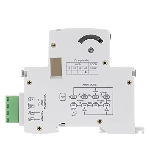Plus de coupure prolongée : disjoncteur automatique 4 pôles courbe C