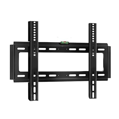 TV Wall Mount, Fixed TV Wall Mount Bracket for 26-65 Inch Screens, Metal, VESA 400x400mm, Load-Bearing 50Kg/110lb for Home