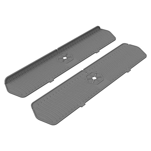 SANON Protector Encimera Cocina, Protector Encimera, Protector Fregadero, Protector Fregadero Cocina，Tapete para Fregadero,Tapete de Silicona para Grifo de Fregadero, Tapete de Fregadero