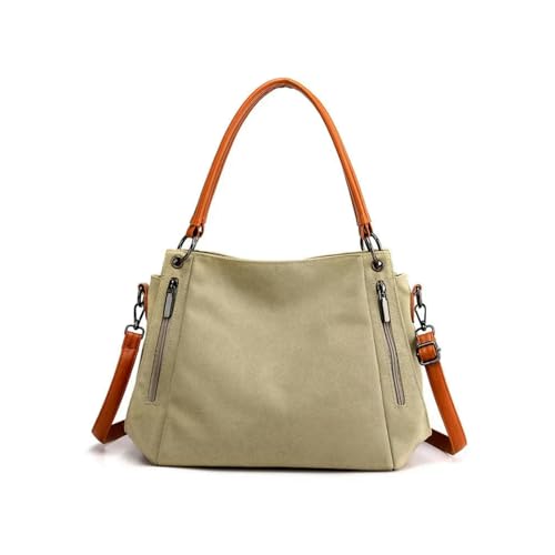 Design in tela di lusso: realizzato in tela di alta qualità con un look raffinato ed elegante, perfetto per le donne che cercano una borsa ispirata al designer.
