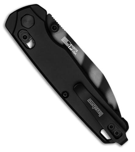 Image of Kershaw Bel Air Pocket Knife, Made in The USA, 3.1 inch CPM MagnaCut Steel Blade, EDC Design, Duralock Locking Mechanism, Manual Folder, Pocketclip