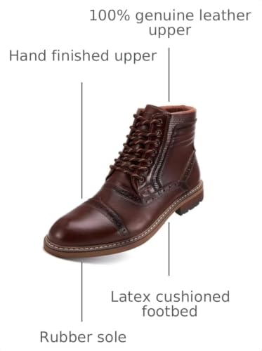Image of Arkbird Men's Chukka Boots Genuine Leather Ankle Boot for Men Classic Casual Oxford Style Footwear
