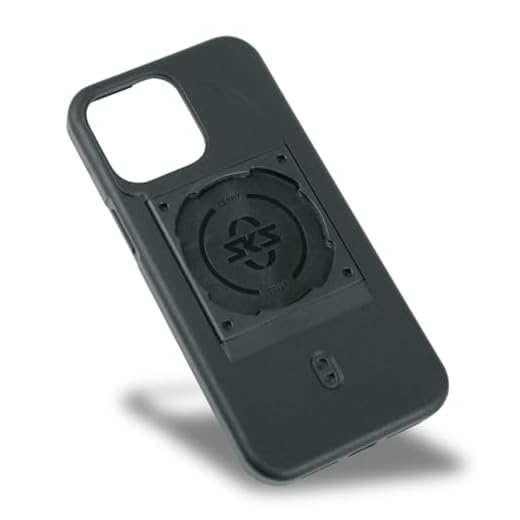 SKS GERMANY COMPIT Cover voor iPhone 14 Pro Max telefoonhoes met bevestigingsvoorziening voor COMPIT-systeem (aangenaam gevoel, schokdempend, met bevestigingsvoorziening, van slijtvast kunststof)