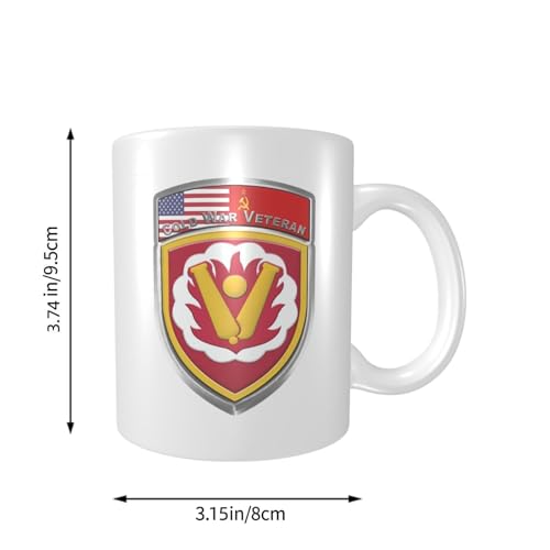 Taza de cerámica con asa 11 oz blanco miniatura 4