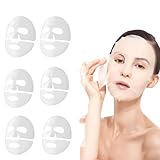 6PCS Skinqueen Bio Collagen Face Mask, Overnight Face Mask,Bio-Collagen Deep Mask, Pure Collagen Films Korean Deep Hydrating Firming Overnight Hydrogel Mask