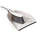 Cabilock 1 Set Desktop Waste Cleaning Brush Portable Broom Organizer Vacuum Cleaner Broom with Dustpan Cleaning Tool Straight Hair Accessories Dustpan Brush Desktop Brush Set