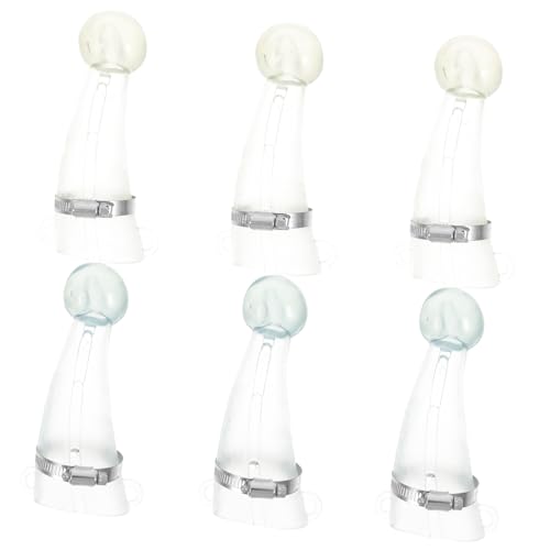 BESPORTBLE 3Pairs Cattle Horn Protector Silicone Horn Covers for Cattle Horn Protection for Farm Use Comfortable Fit for Cattle Selection