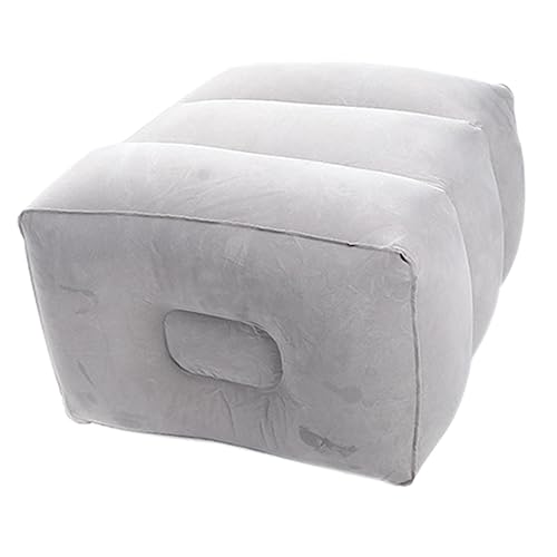 VICASKY インフレータブル マット インフレータブル 飛行機 インフレータブル フット レスト 旅行 フット レスト 耐摩耗性 飛行機 フットレスト フット レスト 旅行用 インフレータブ