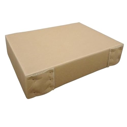 強化段ボール プロ仕様 C式 700G AA 2層 お弁当箱タイプ 平 細長 輸出梱包 通い箱に最適 強化ダンボール 小ロット 精密機器 物流 輸出 ダンボール梱包 木箱 木枠 代替 絵画 【強段定型C154-1】