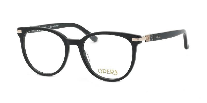 Gafas de vista CH498 Opera para mujer con montura negra elegante