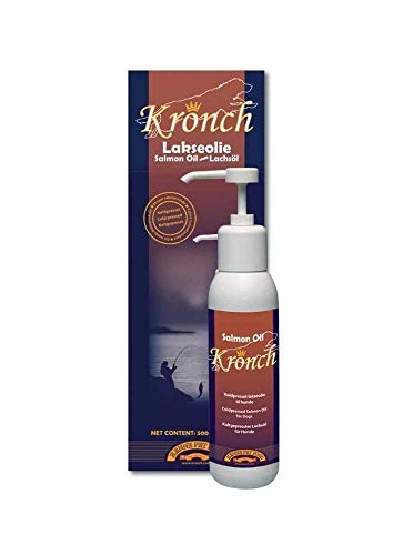 Kronch Lachsöl - Nahrungsergänzungsmittel für Hunde und Katzen - 250 ml