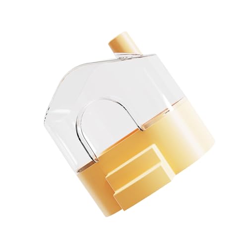 耐久性ABSハムスターサンドバスティングハウスハムスターバスルーム衛生的な生息地アクセサリープレーとリラクゼーションの砂浴コンテナ