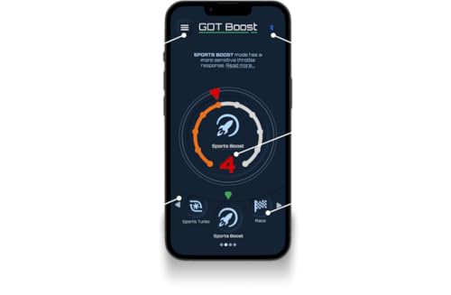Image of GOT Boost Smart AI Car Throttle Device Compatible for Maruti car WagonR,Baleno,Swift Dzire,Glanza,Ertiga,Fronx,Ignis,S-Cross pre-2019 Diesel Petrol CNG 12 Mode AI Tech. Plug&Play Car Booster GB931X