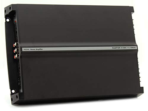 Focal R-4280 4 Channel 560 Watt Class AB Car Audio Amplifier