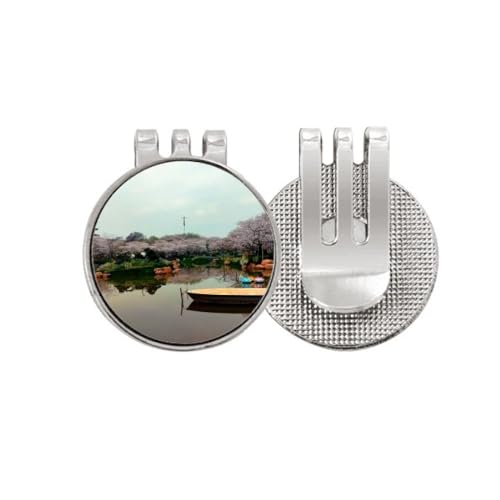 Marqueur de balle de golf mode Rosa Bough idée cadeau pour golfeur