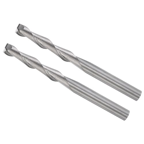 CoCud Spiral End Mills, 1/8