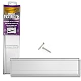 STORMGUARD, Feritoia per le lettere in metallo, con setole protettive e sportello ribaltabile, Dimensioni esterne 293 mm x 77 mm (apertura interna 256 mm x 46 mm), Grigio (silber) - 06SR0310000A