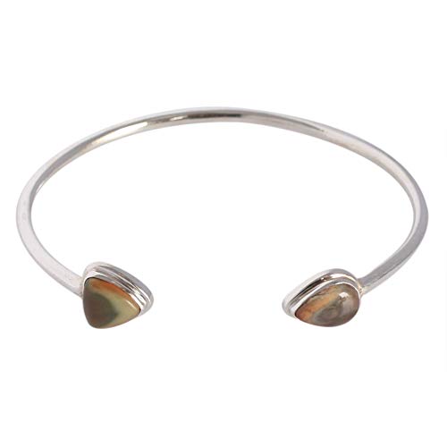 Bracelet argent 925 femme avec véritable pierre précieuse naturelle RI-3436