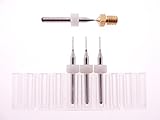 3D Printer Clogged Jhead Extruder Nozzle Print Head Solution Kit 4pc .4mm bits + 1qty .4mm J-Head Nozzle V5 & V6 E-3D