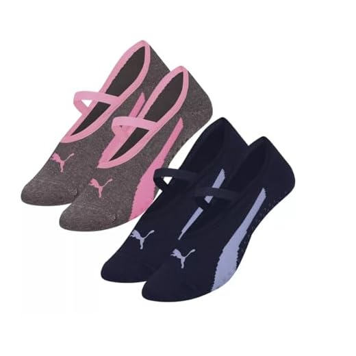 KIT 2 Pares Meia Sapatilha Antiderrapante Pilates Puma | 34 a 39 |