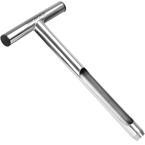 Varomorus Soil Sampler Probe Stainless Steel Tubular T-Style Handle. (12