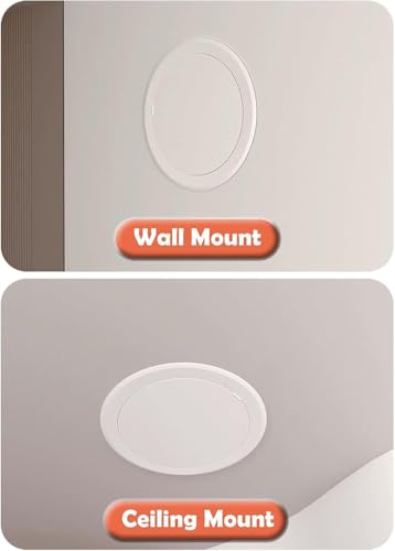 Cubierta decorativa para panel de acceso metálico en agujero de pared pladur 3