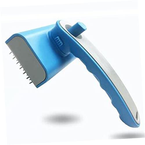 VILLFUL Hundebürste Mit Stachelzähnen Zum Entfilzen Und Entfernen Von Unterwolle Pflegendes Hundegrooming-Tool Mit Rutschfestem Griff Komfortable Pflege Für Hunde Und Welpen