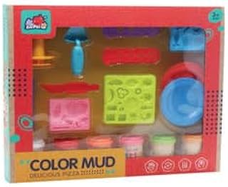 مجموعة صلصال تشكيل البيتزا من Next Store – أدوات وقوالب لصنع بيتزا خيالية – ألوان نابضة بالحياة لتنمية الإبداع – لعبة ممتعة للأطفال لتطوير المهارات الحركية والخيال.