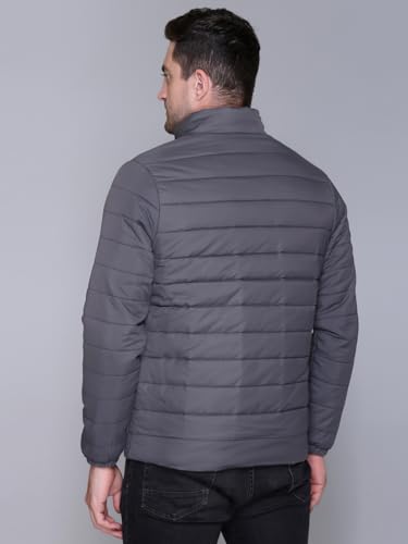 Image of RARE TIMES Men Puffer Jacket | Padded Jacket | Quilted Jacket | Trendy Winter Full Sleeve with Zipper Pocket Jacket (Pack of 1)