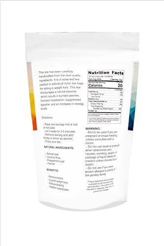 Peak Performance Health & Fitness Ultimate Fat Burn and Weight Loss Tea (30), Fat Burning Tea, All Natural Detox, Reduces Bloating, Laxative Free, Cleanse - Image 3