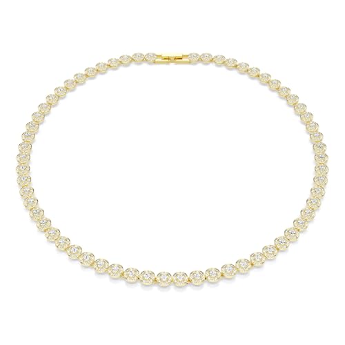 Swarovski Collier Una Angelic, Taille ronde, Petit, Blanc,...