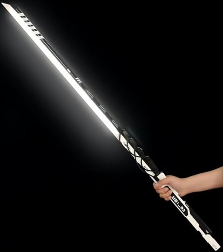 Gamire 発光 コスプレ 充電式 光る刀 充電発光 幽霊行者 日本刀 おもちゃ 光る剣 108cm アクリル素材 模造刀 模擬刀 道具 アクリル材質 コスプレグッズ 子供用 大人用 ステージ使用 彼氏を送る (C1:108CM)