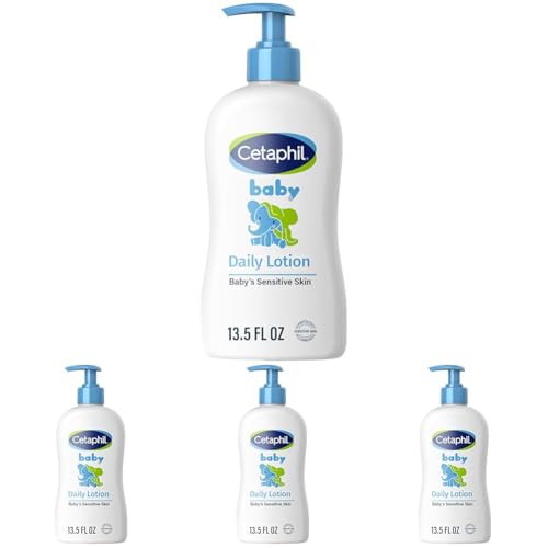Image of Cetaphil Baby Daily Lotion With Organic Calendula - (400ml) (Pack of 4)