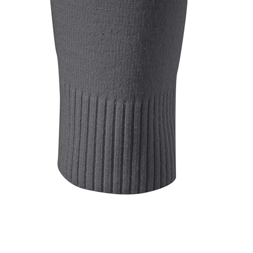 Men's Slim Fit Turtleneck Sweater Casual Knitted Twisted Pullover Fall Sweaters Long Sleeve Solid Color Warm Sweater3