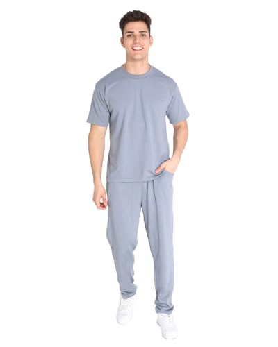 Image of CHKOKKO Men Training Suit Casual Summer Track Suit Co-Ord Sets