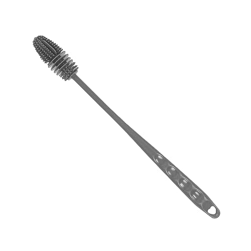 Silicone Bottle Brush, Household Brush Water Bottle Cleaner Long Handle Baby Bottle Cleaning Brush Suitable for Home Kitchen Office(Style Two)