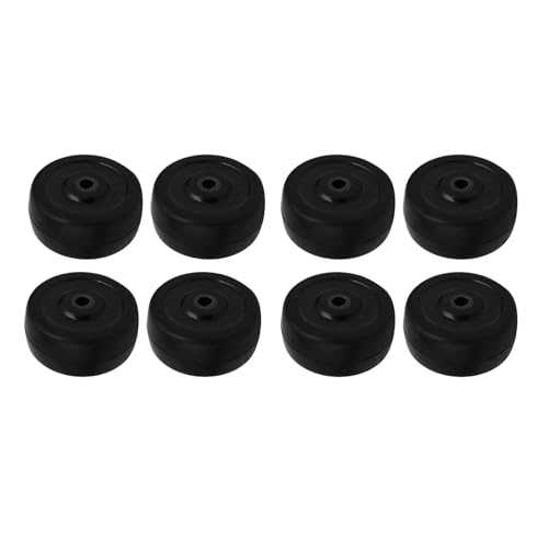 Ruedas de caucho 8 piezas 2 pulgadas para carrito y sillas