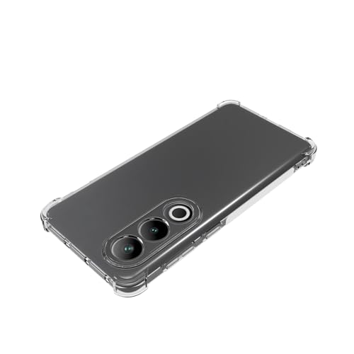 Image of Back Cover Silicone Flexible Bumper Transparent Cover for OnePlus Nord CE 4 -Transparent