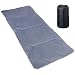REDCAMP Colchón XL para cama de camping, 190 x 75 cm, suave y cómodo, grueso, para dormir, color gris