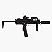 HK MP7 Window Bumper Sticker Decal 5