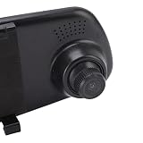 Podwójna Kamera na Deskę Rozdzielczą z Przodu i z Tyłu, 12MP 1080P HD z Lusterkiem Wstecznym Kamera na Deskę Rozdzielczą do Samochodów z Wyświetlaczem LCD 4,3", Czujnikiem G, Szerokim Kątem 170 °