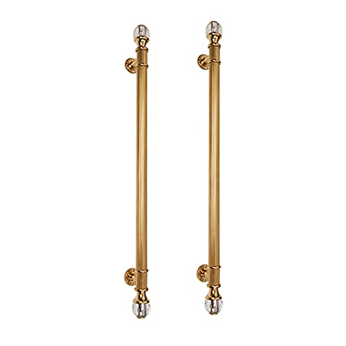 Poignée de porte coulissante verre double face en acier inoxydable