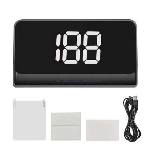 Display Para Coche HUD   Proyector HUD GPS Para Parabrisas,Visualizador Digital Para Automovil De Uso Diario En Carretera Y Ciudad   Conductores Entusiastas Del Automóvil Gestores De Flotas Desplazami