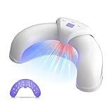 2025 6.0 Nagelpilz Lase【Duale Wellenlängentechnologie - 470nm Blau & 905nm Infrarot】【Intelligentes 3 Zeit- 30s/60s/99s】Ultraportables Faltdesign(White) Antimykotischer Laser