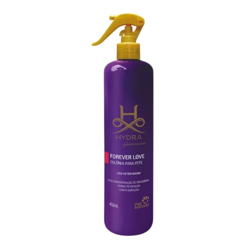 Colônia Hydra Groomers Forever Love 450ml Cães Pet Society