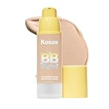 Kosas BB Burst Tinted Face Gel Cream - Supports Healthy Collagen, Smoothes Skin, Hydrates & Moisturizes - Lightweight Buildable Coverage - Light Medium Neutral Warm 20, (1 Oz/30 ML)