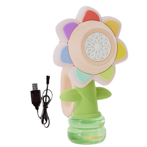 Máquina de burbujas para niños portátil girasol de baile infantil