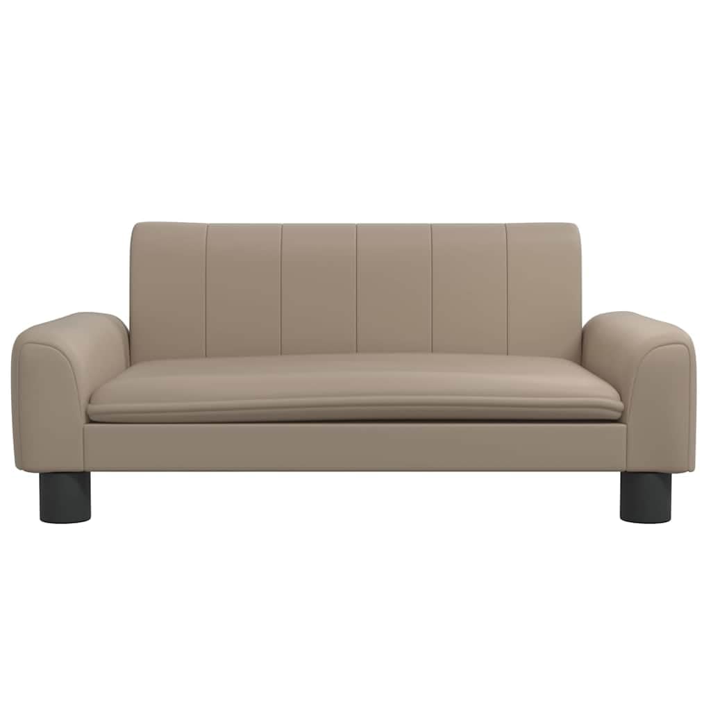 Cuccia per cani in ecopelle con imbottitura in schiuma, struttura in legno di pino massiccio, rivestimento antiscivolo, lavabile, ideale come lettino per cuccioli, anziani e viaggi, 70 x 45 x