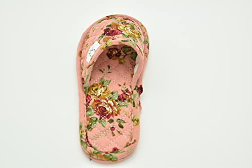 Image of Ultralight Soft Indoor Open Toe Cotton linen Slippers Absorb Sweat Cloth Bottom House Slippers