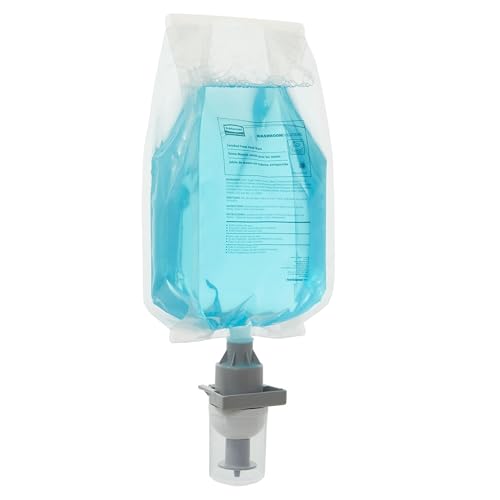Image of Rubbermaid Commercial Products Flex Moisturizing Foam Hand Soap Refill, 1300mL, Light Floral Scent, Green Seal Certified, Compatible with RCP's Flex Dispensers, for Restrooms in Schools /Gyms
